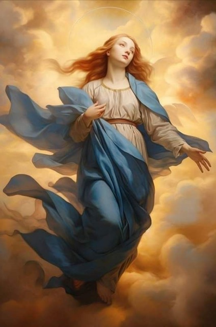 LA ASUNCIÓN DE MARÍA AL CIELO