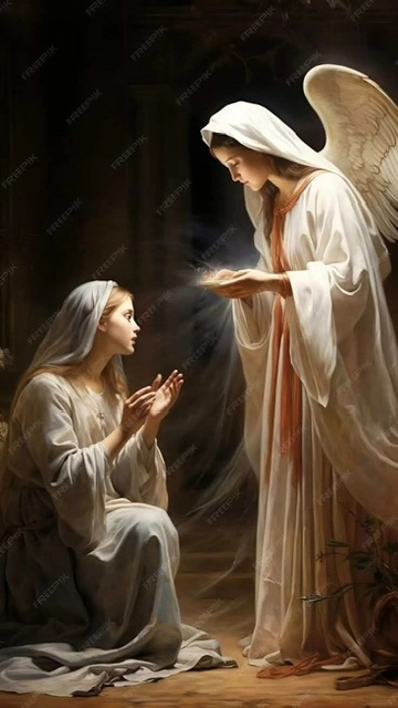 AQUÍ ESTÁ LA ESCLAVA DEL SEÑOR, HÁGASE