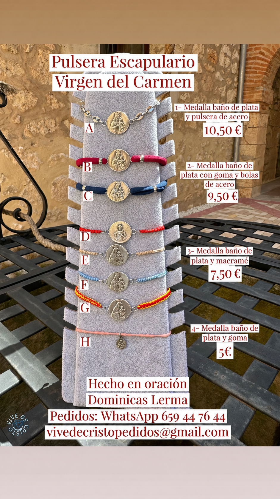 ESCAPULARIO VIRGEN DEL CARMEN