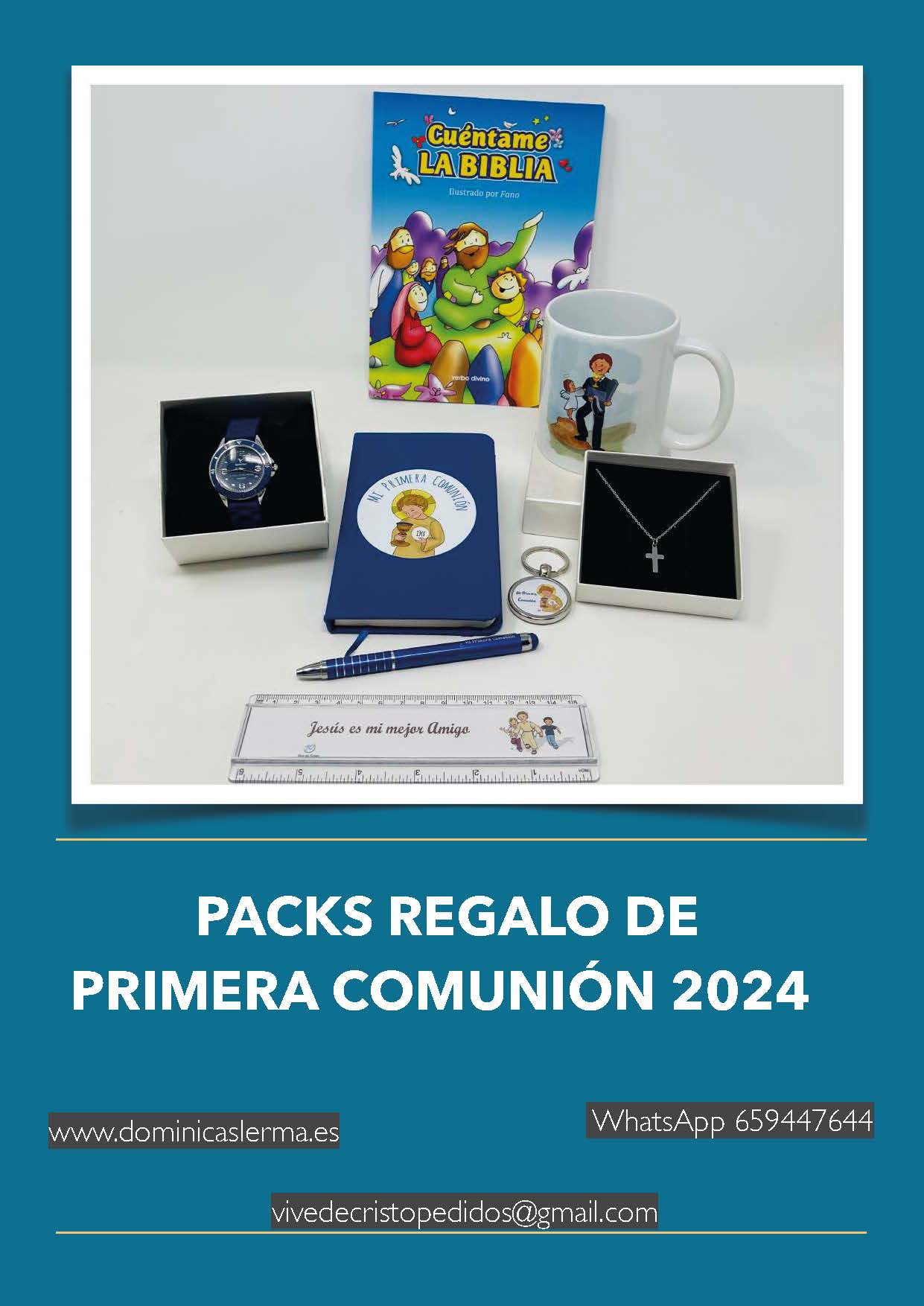 CATÁLOGO DE PACKS REGALOS COMUNIÓN