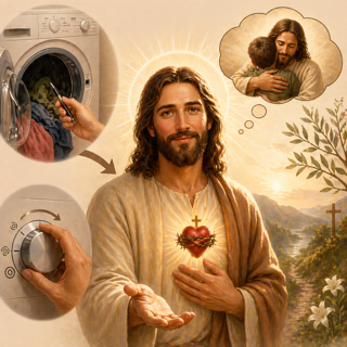 Hoy, el reto del Amor es que saques el bolígrafo de la lavadora y pares el centrifugado cuando algo te haga perder la paz